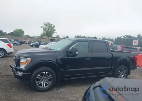2021 Ford F-150 Xl z USA, uszkodzony, nr VIN 1FTFW1E88MKF13293